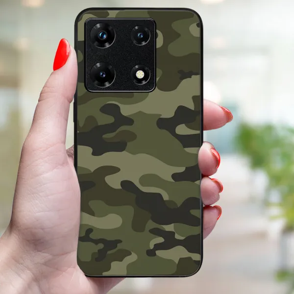 MY ART Ochranný kryt pre Infinix Note 30 Pro GREEN CAMO (235)