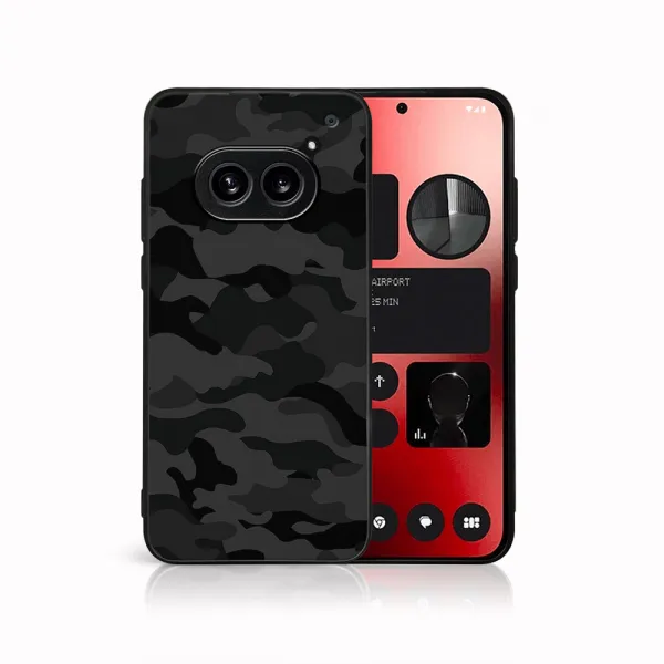 MY ART Ochranný kryt pre Nothing Phone 2a BLACK CAMO (234)