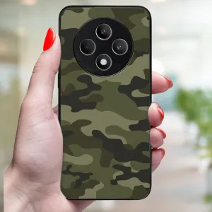 MY ART Ochranný kryt pre Oppo Reno12 FS 5G GREEN CAMO (235)
