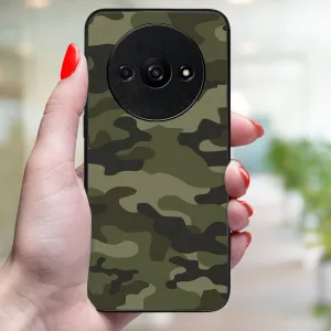 MY ART Ochranný kryt pre Xiaomi Redmi A3 GREEN CAMO (235)