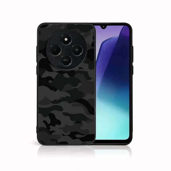 MY ART Ochranný kryt pre Xiaomi Redmi 14C / Poco C75 BLACK CAMO (234)