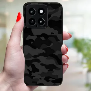 MY ART Ochranný kryt pre Xiaomi 14 BLACK CAMO (234)
