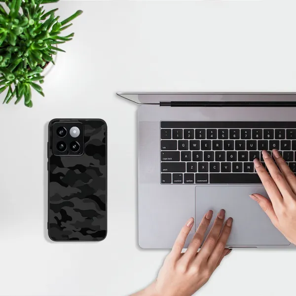 MY ART Ochranný kryt pre Xiaomi 14 BLACK CAMO (234)