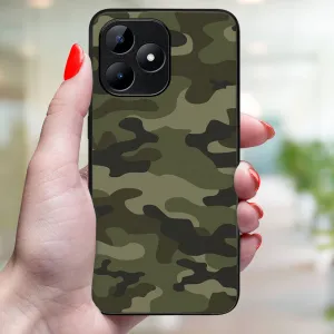 MY ART Ochranný kryt pre Realme C51 GREEN CAMO (235)