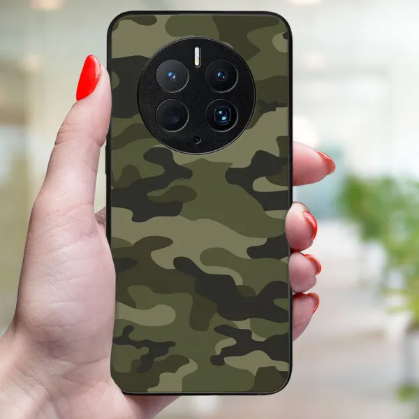MY ART Ochranný kryt pre Huawei Mate 50 Pro GREEN CAMO (235)