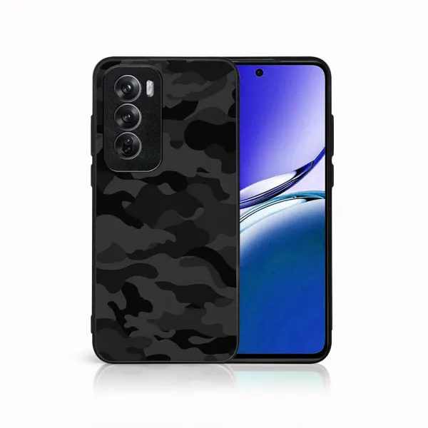 MY ART Ochranný kryt pre Oppo Reno12 5G BLACK CAMO (234)