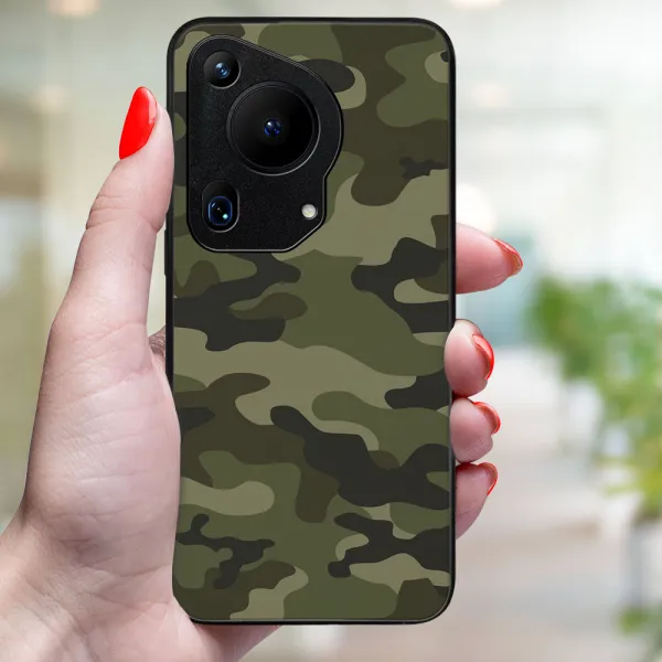 MY ART Ochranný kryt pre Huawei Pura 70 Ultra GREEN CAMO (235)