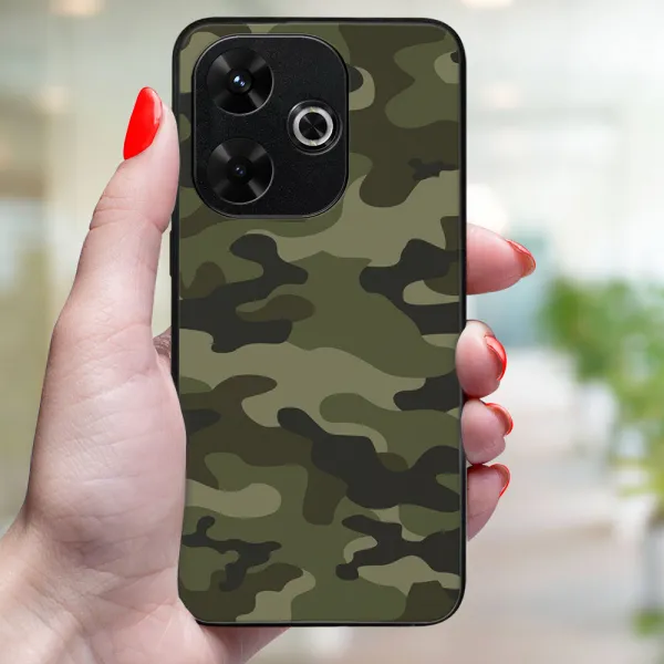 MY ART Ochranný kryt pre Xiaomi Redmi 13 GREEN CAMO (235)