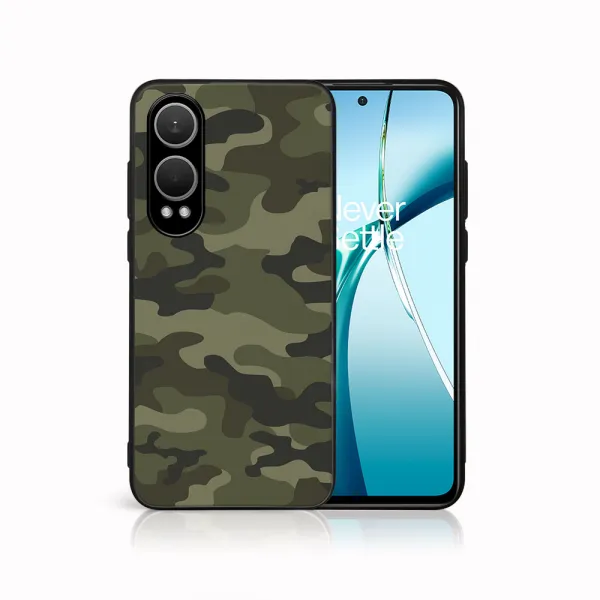 MY ART Ochranný kryt pre OnePlus Nord CE 4 Lite 5G GREEN CAMO (235)