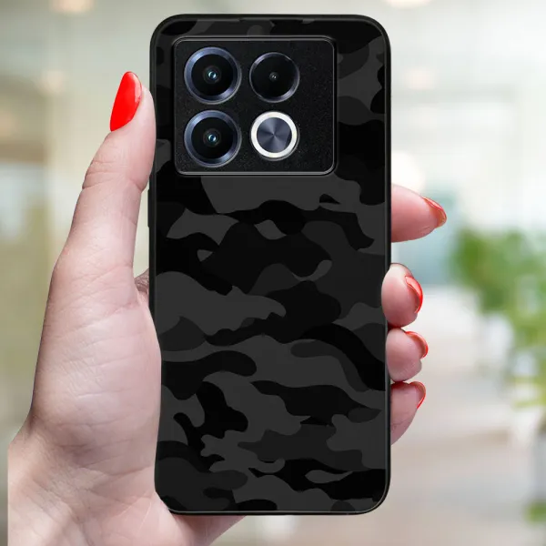 MY ART Ochranný kryt pre Infinix Note 40 Pro / 40 Pro+ 5G BLACK CAMO (234)