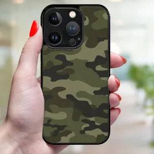MY ART Ochranný kryt pre Apple iPhone 15 Pro GREEN CAMO (235)