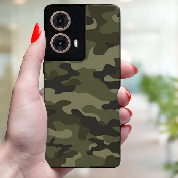 MY ART Ochranný kryt pre Motorola Moto G85 5G GREEN CAMO (235)