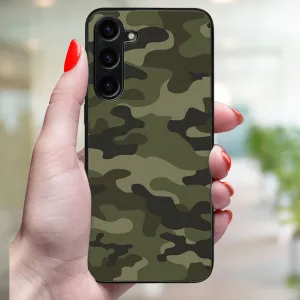 MY ART Ochranný kryt pre Samsung Galaxy A16 / A16 5G GREEN CAMO (235)