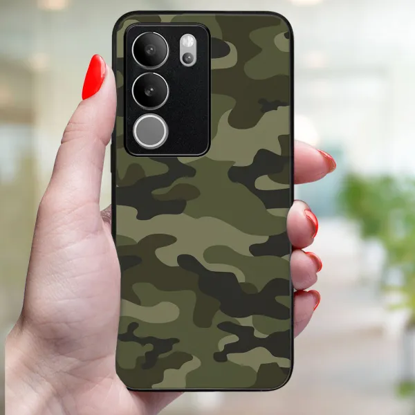 MY ART Ochranný kryt pre Vivo V29 5G GREEN CAMO (235)