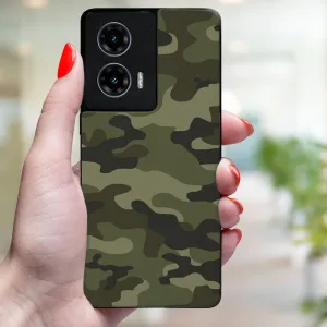 MY ART Ochranný kryt pre Motorola Moto G35 5G GREEN CAMO (235)