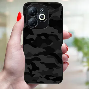 MY ART Ochranný kryt pre Infinix Smart 8 BLACK CAMO (234)