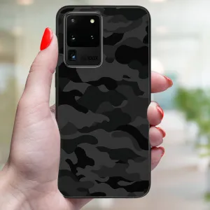 MY ART Ochranný kryt pre Samsung Galaxy S20 Ultra BLACK CAMO (234)