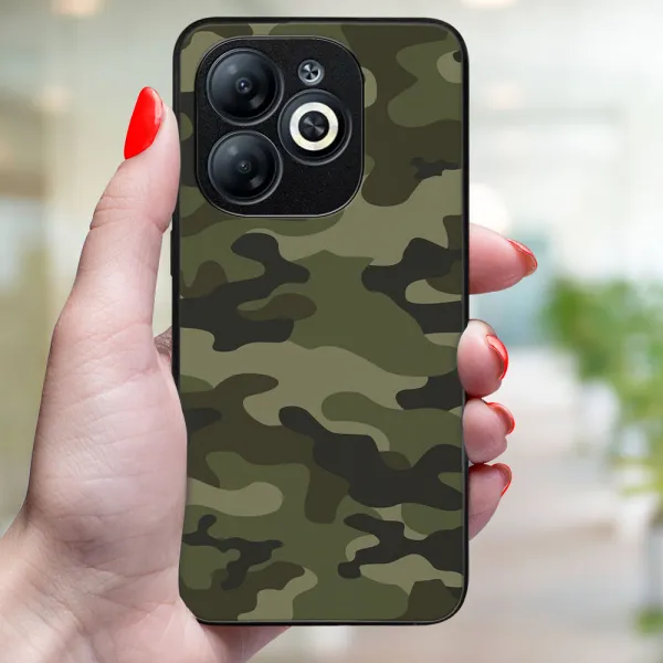 MY ART Ochranný kryt pre Infinix Smart 8 GREEN CAMO (235)