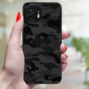 MY ART Ochranný kryt pre Nothing Phone 2 BLACK CAMO (234)