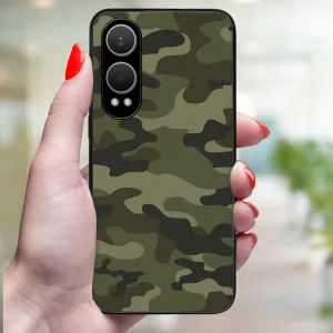 MY ART Ochranný kryt pre OnePlus Nord CE 4 Lite 5G GREEN CAMO (235)
