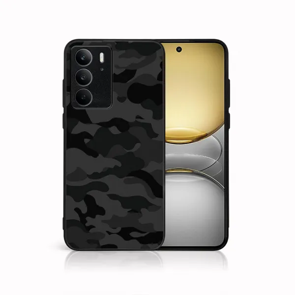 MY ART Ochranný kryt pre Realme C75 / Realme 14x 5G BLACK CAMO (234)