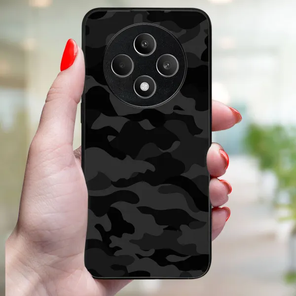 MY ART Ochranný kryt pre Oppo Reno12 FS 5G BLACK CAMO (234)