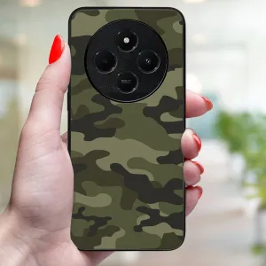 MY ART Ochranný kryt pre Xiaomi Redmi 14C / Poco C75 GREEN CAMO (235)