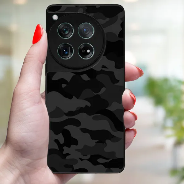 MY ART Ochranný kryt pre OnePlus 12 BLACK CAMO (234)