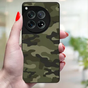 MY ART Ochranný kryt pre OnePlus 12 GREEN CAMO (235)