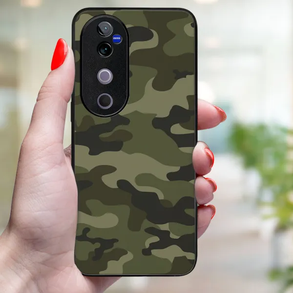 MY ART Ochranný kryt pre Vivo V40 5G GREEN CAMO (235)