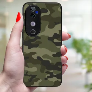 MY ART Ochranný kryt pre Vivo V40 5G GREEN CAMO (235)