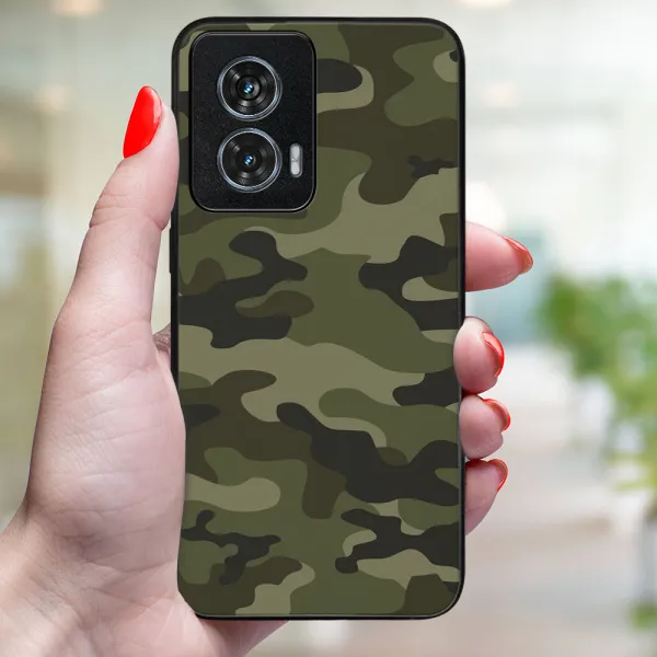 MY ART Ochranný kryt pre Motorola Edge 50 Fusion GREEN CAMO (235)