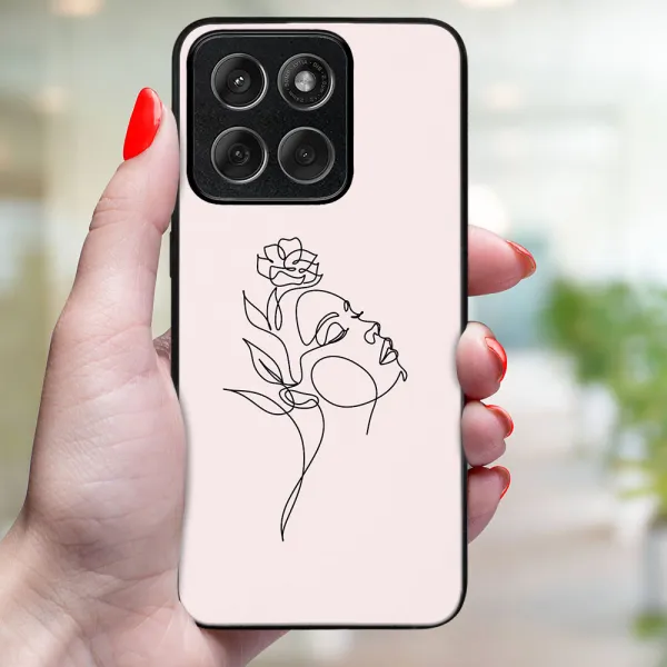 MY ART Ochranný kryt pre Motorola Edge 60 Pro ROSE GIRL (198)