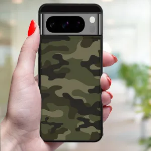 MY ART Ochranný kryt pre Google Pixel 8 Pro GREEN CAMO (235)