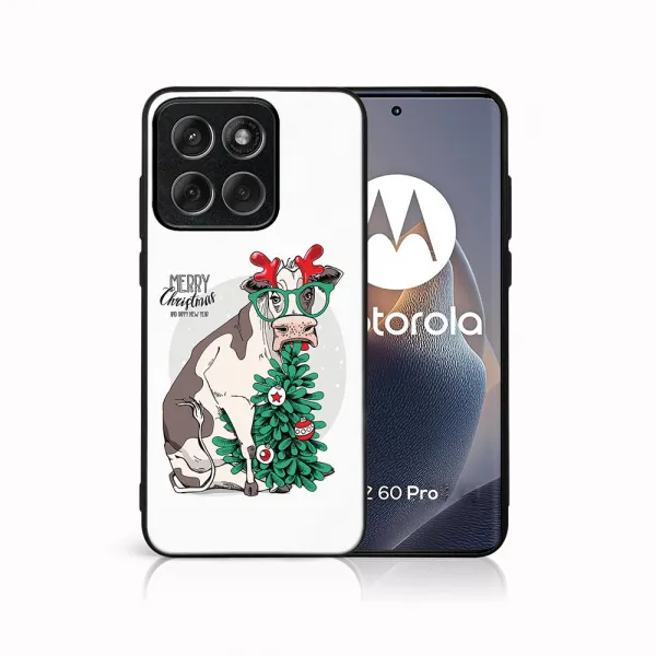MY ART Kryt s vianočným dizajnom Motorola Edge 60 Pro MERRY CHRISTMAS (074)