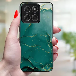 MY ART Ochranný kryt pre Motorola Edge 60 Pro GREEN MARBLE (145)