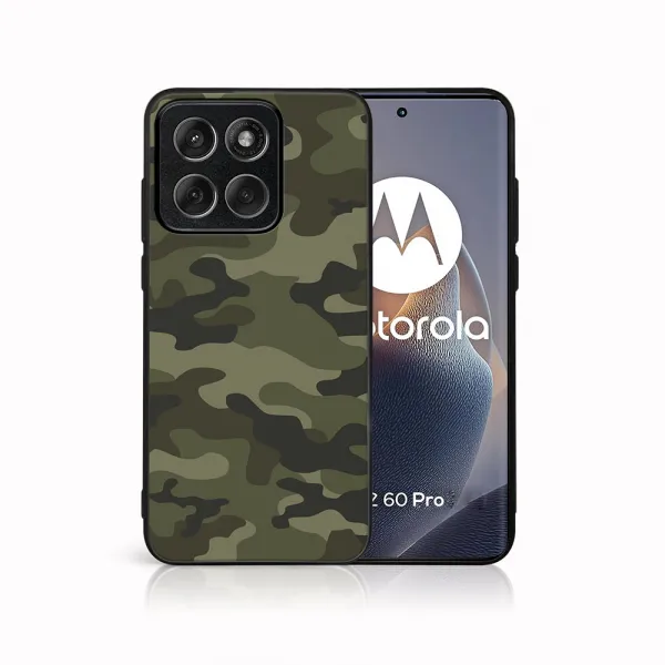 MY ART Ochranný kryt pre Motorola Edge 60 Pro GREEN CAMO (235)