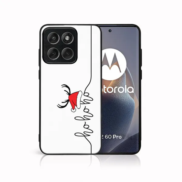 MY ART Kryt s vianočným dizajnom Motorola Edge 60 Pro HOHOHO (073)
