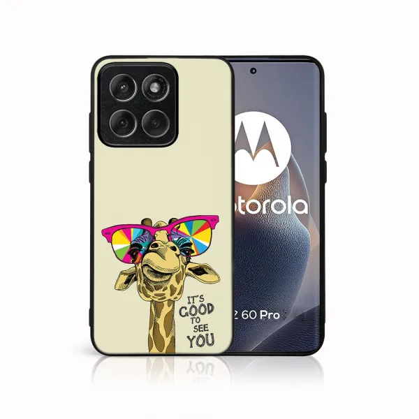 MY ART Ochranný kryt pre Motorola Edge 60 Pro GIRAFFE (180)