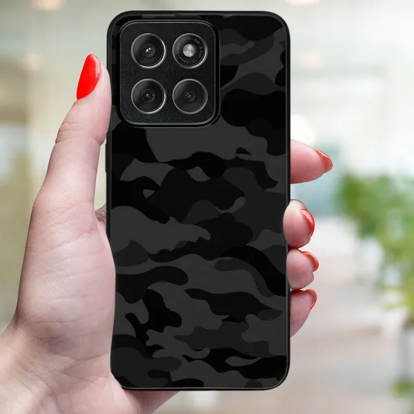 MY ART Ochranný kryt pre Motorola Edge 60 Pro BLACK CAMO (234)