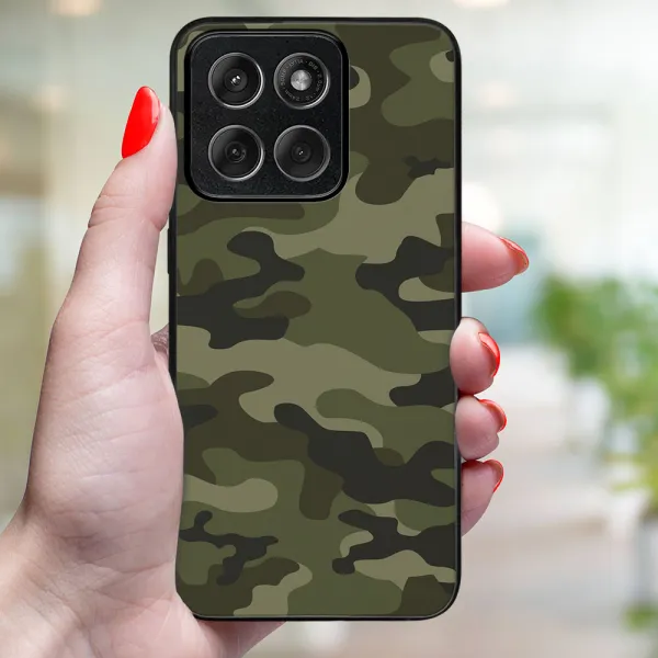 MY ART Ochranný kryt pre Motorola Edge 60 Pro GREEN CAMO (235)
