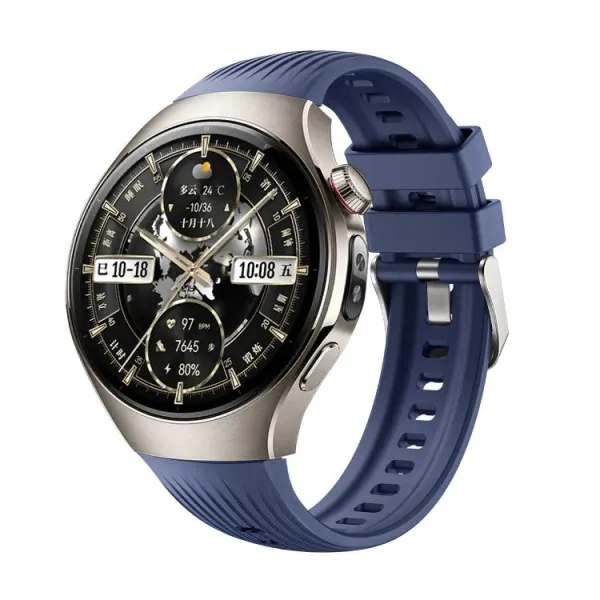 STRIPS Vymeniteľný remienok pre Huawei Watch 5 46mm tmavomodrý