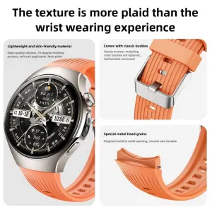 STRIPS Vymeniteľný remienok pre Huawei Watch 5 46mm šedý
