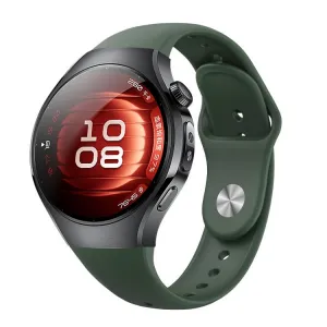 BUTTERFLY Vymeniteľný remienok pre Huawei Watch 5 42mm tmavozelený