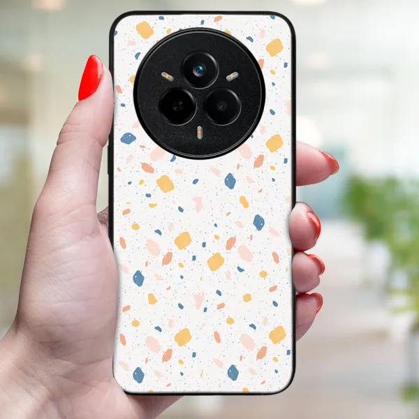 MY ART Ochranný kryt pre Realme 14 Pro 5G ORANGE TERRAZZO (165)