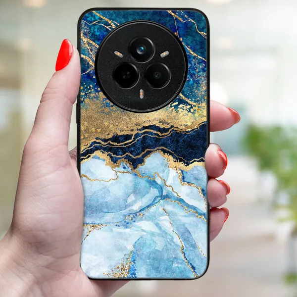 MY ART Ochranný kryt pre Realme 14 Pro 5G BLUE MARBLE (141)