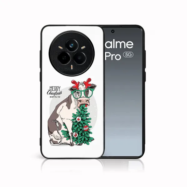 MY ART Kryt s vianočným dizajnom Realme 14 Pro 5G MERRY CHRISTMAS (074)