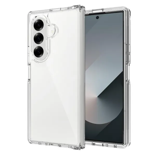 SHOCK Extra odolný kryt Samsung Galaxy Z Fold7 5G priehľadný