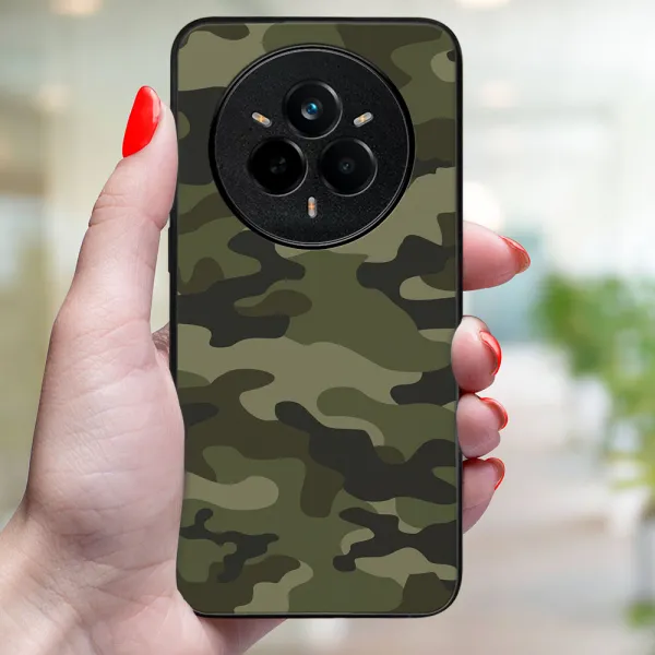 MY ART Ochranný kryt pre Realme 14 Pro 5G GREEN CAMO (235)