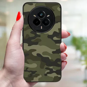 MY ART Ochranný kryt pre Realme 14 Pro 5G GREEN CAMO (235)